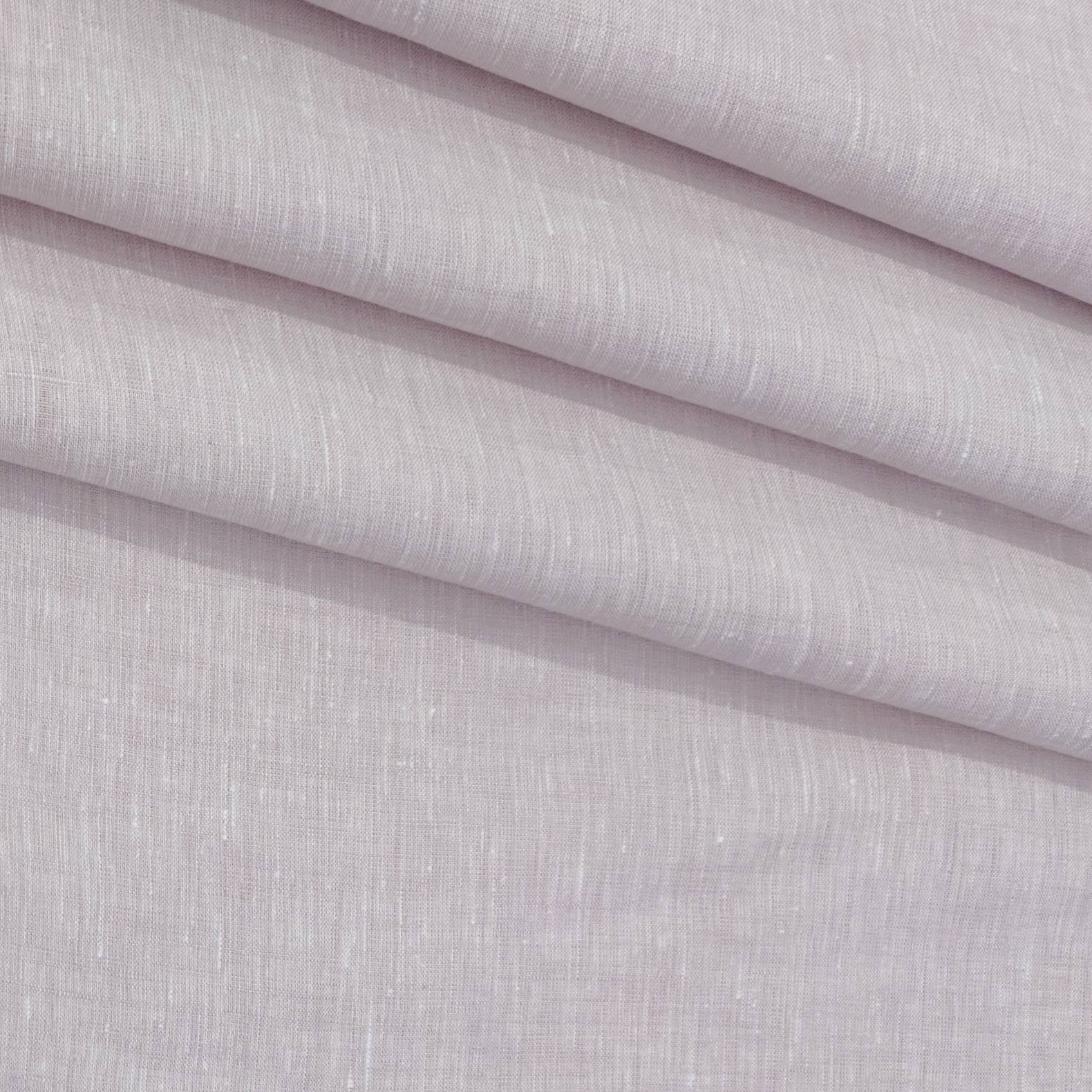 Shirt Fabric Donear 100% Premium Linen 60Lea Plain colour Crepe Pink